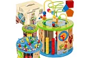 Drevená vzdelávacia hračka - mnoho funkcií a hier