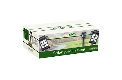 Solárne záhradné lampy – lampy 6 kusov v sade