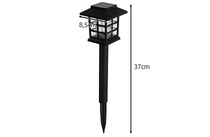 Solárne záhradné lampy – lampy 6 kusov v sade