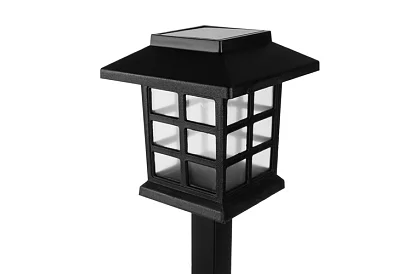 Solárne záhradné lampy – lampy 6 kusov v sade