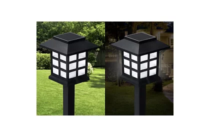 Solárne záhradné lampy – lampy 6 kusov v sade