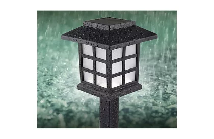 Solárne záhradné lampy – lampy 6 kusov v sade