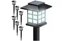 Solárne záhradné lampy – lampy 6 kusov v sade