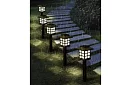Solárne záhradné lampy – lampy 6 kusov v sade