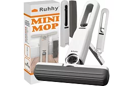 Kompaktný mini mop so 2 nadstavcami