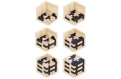 Drevená skladacia hádanka - Tetris