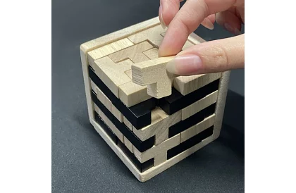 Drevená skladacia hádanka - Tetris