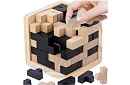 Drevená skladacia hádanka - Tetris
