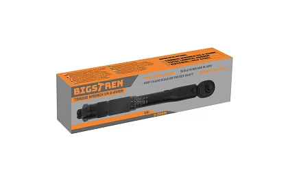 Momentový kľúč 1/4 s aretáciou - 2-24 Nm v puzdre