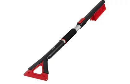 Teleskopická škrabka na ľad a kefa na sneh