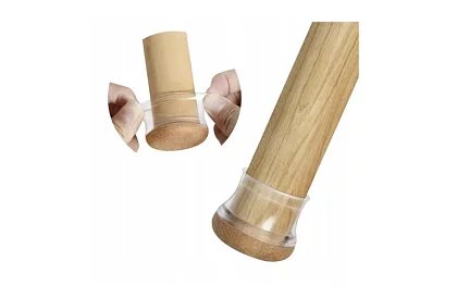 Ochranné návleky na stoličku proti poškriabaniu podlahy – 4 ks