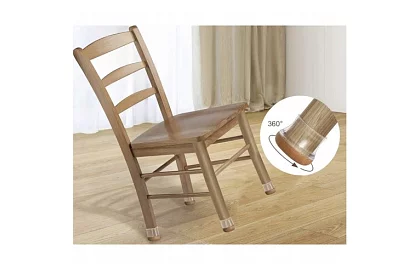 Ochranné návleky na stoličku proti poškriabaniu podlahy – 4 ks