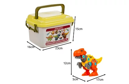 Šróbovacia stavebnica – dinosaury 4 v 1