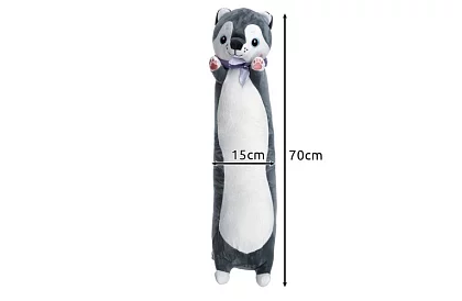 Dlhý plyšový pes – 70 cm