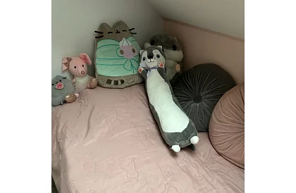 Dlhý plyšový pes – 70 cm