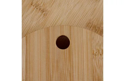 Bambusový otočný servírovací tanier – 33 cm