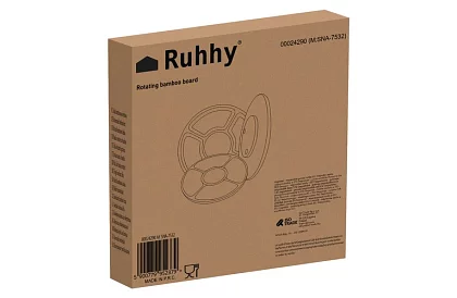 Bambusový otočný servírovací tanier – 33 cm