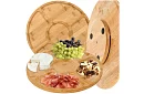 Bambusový otočný servírovací tanier – 33 cm