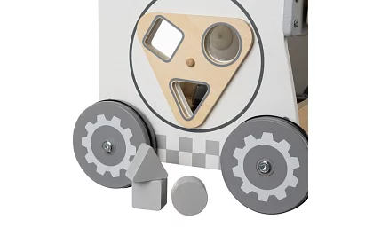 Detská dielňa s drevenými nástrojmi 3 v 1