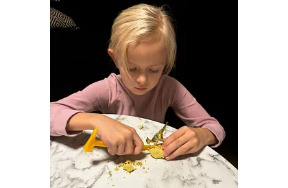 Dinozauří vajcia 12 kusov - malý archeológ