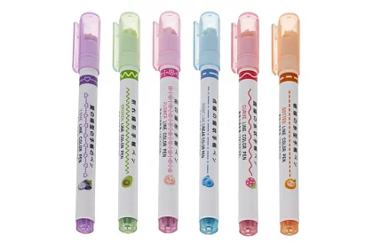 Dekoračné fixy na vytváranie vzorov - sada 6 ks