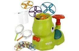 Odpaľovač lietajúcich diskov - vzdušná hračka pre deti