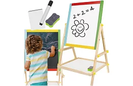 Obojstranná tabuľa – magnetická a kriedová