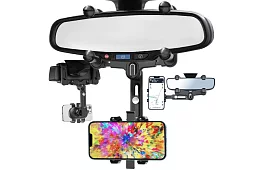 Držiak telefónu na spätné zrkadlo