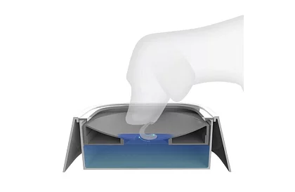 Miska na vodu + cestovná miska v sade