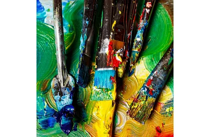 Sada akrylových farieb – 24 x 12 ml + paleta