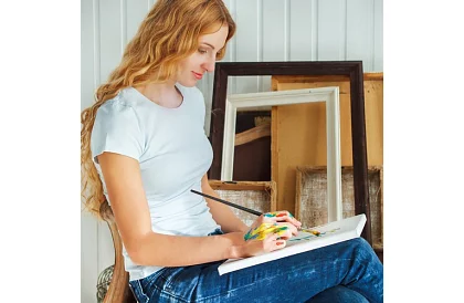 Sada akrylových farieb – 24 x 12 ml + paleta