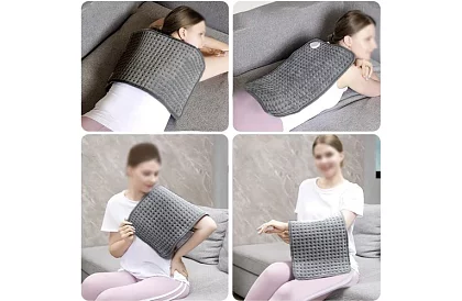 Vyhrievacia podložka na chrbát, boľavé kĺby a svaly – 40 x 30 cm