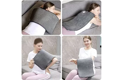 Vyhrievacia podložka na chrbát, boľavé kĺby a svaly – 60 x 30 cm