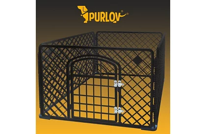 Ohrádka s dvierkami pre zvieratá – 90x90x60 cm