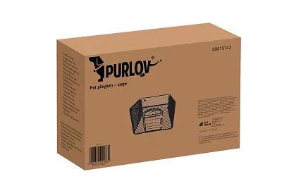 Ohrádka s dvierkami pre zvieratá – 90x90x60 cm