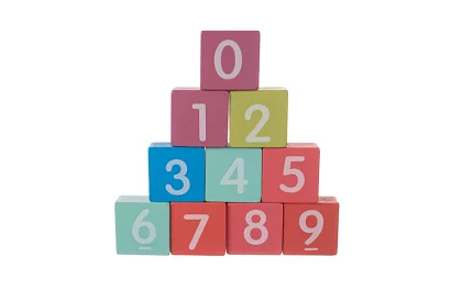 Drevené kocky mesto 100 ks s podložkou a triedičom tvarov