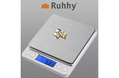 Digitálna kuchynská váha do 500 g – presnosť 0,01 g