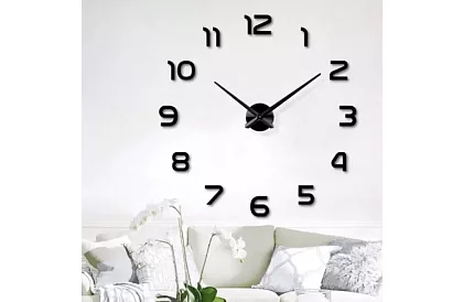 Loft DIY nástenné hodiny 60-130cm