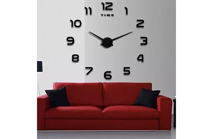 Loft DIY nástenné hodiny 60-130cm