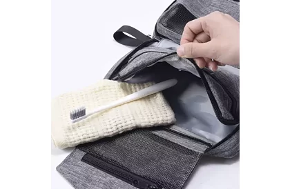 Kosmetická cestovná taška s háčikom