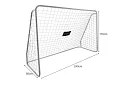 Fotbalová brána 170 x 240 cm + terč na presné góly