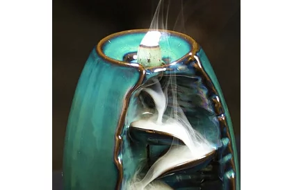 Keramická aromalampa – Dymový vodopád