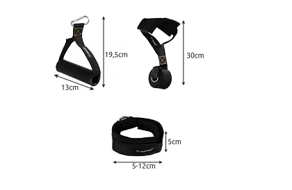 Sada posilovacích odporových gúm 11 v 1