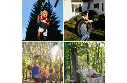 Sada na upevnenie pre bocianie hniezda, hojdačky a hojdacie siete