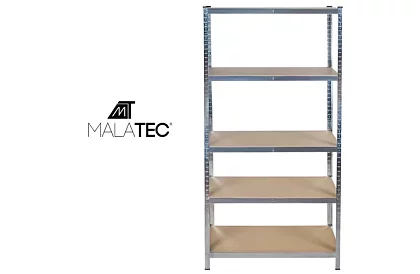 Skladový regál 5 políc 180x90x40 cm