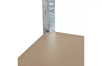 Skladový regál – 5 políc – 220 × 100 × 45 cm