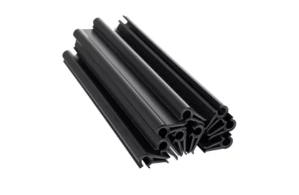 Klipy na plotové pásky – 10 ks – antracit