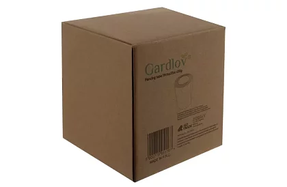 Stínící páska na plot hnedá – panelová 450 g/m2 + klipy