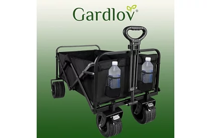 Skladací plážový prepravný vozík - do 100kg