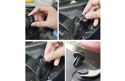 Univerzálny set auto klipov a spon + stahováky